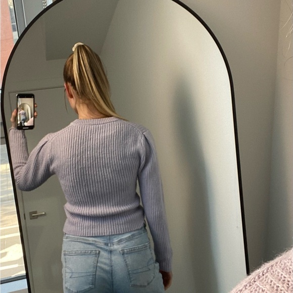 Twik - Light Purple Sweater - Small - Knit - Cropped - Picture 2 of 3